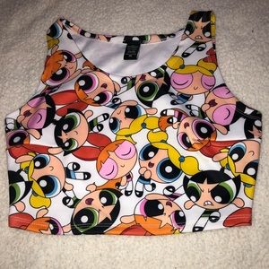 POWERPUFF GIRLS Crop top